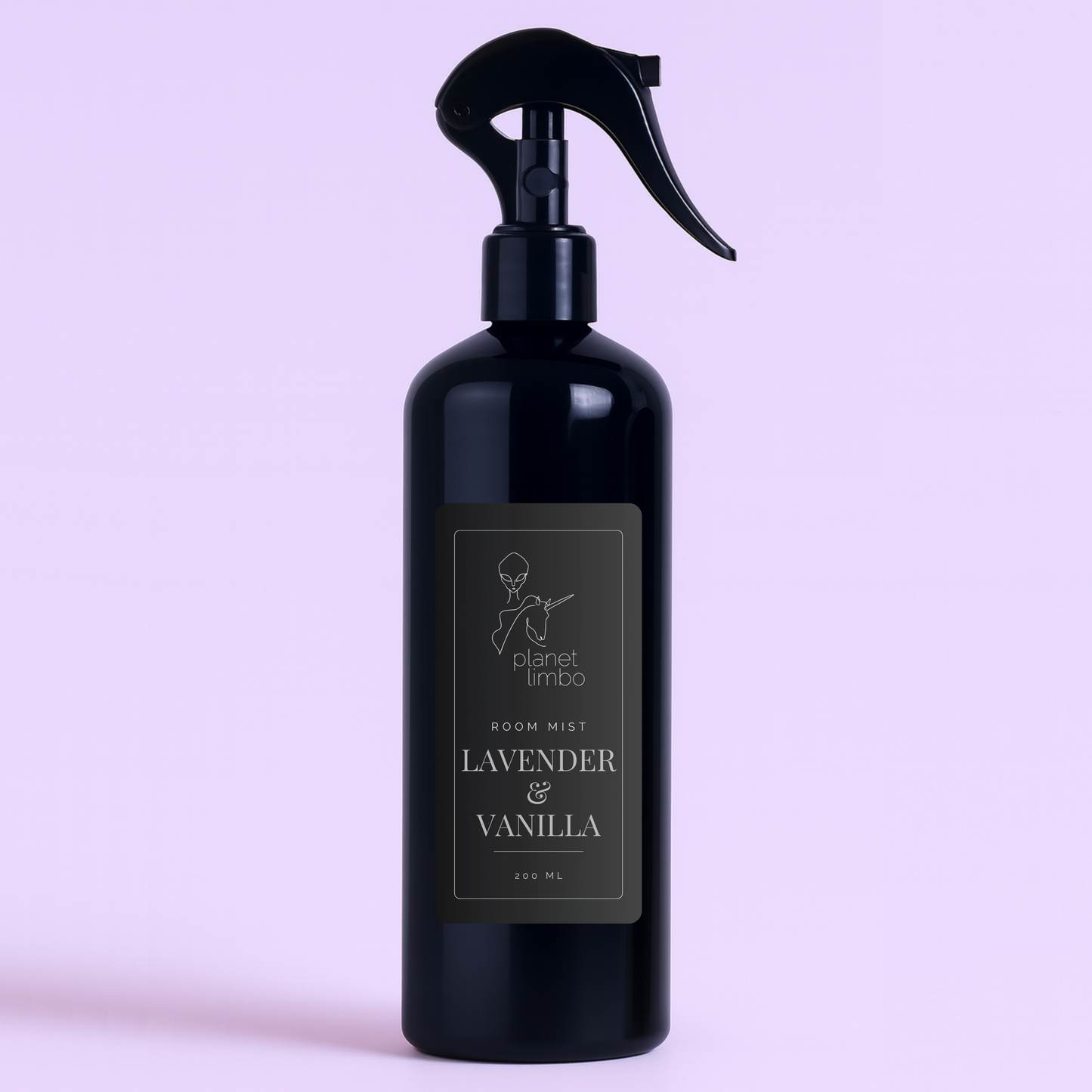 'lavender + vanilla' room mist