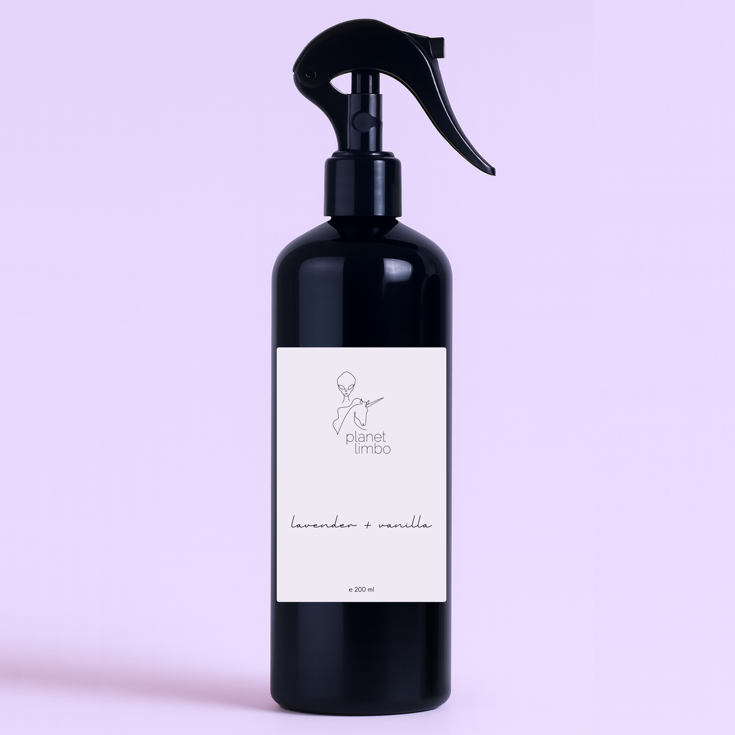 'lavender + vanilla' home spray