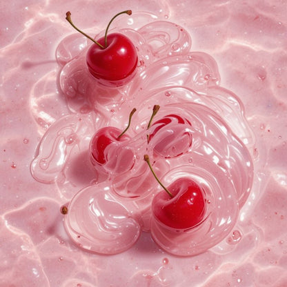 'sugared plum + roasted cherries' candle
