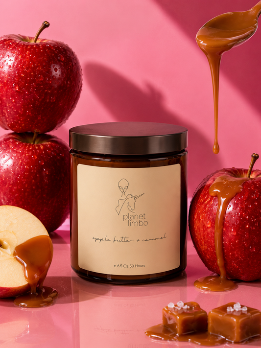 'Apple Butter + Caramel' Soy Candle
