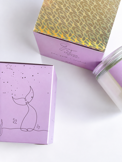 'Sea Salt + Orchid' Soy Candle