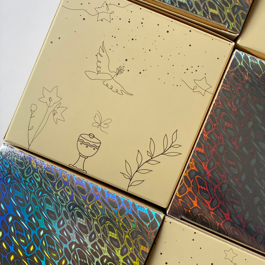 'frankincense + myrrh' soy candle