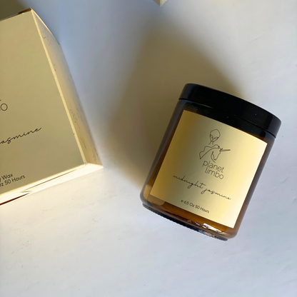'midnight jasmine' soy candle