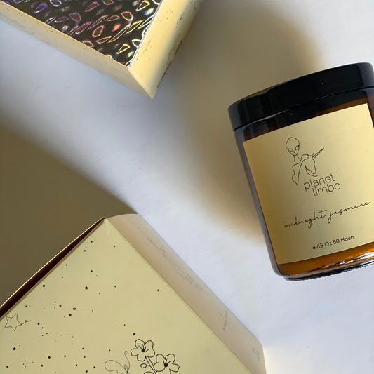 'midnight jasmine' soy candle