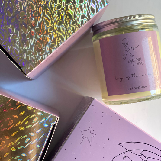 'lily of the valley' soy candle