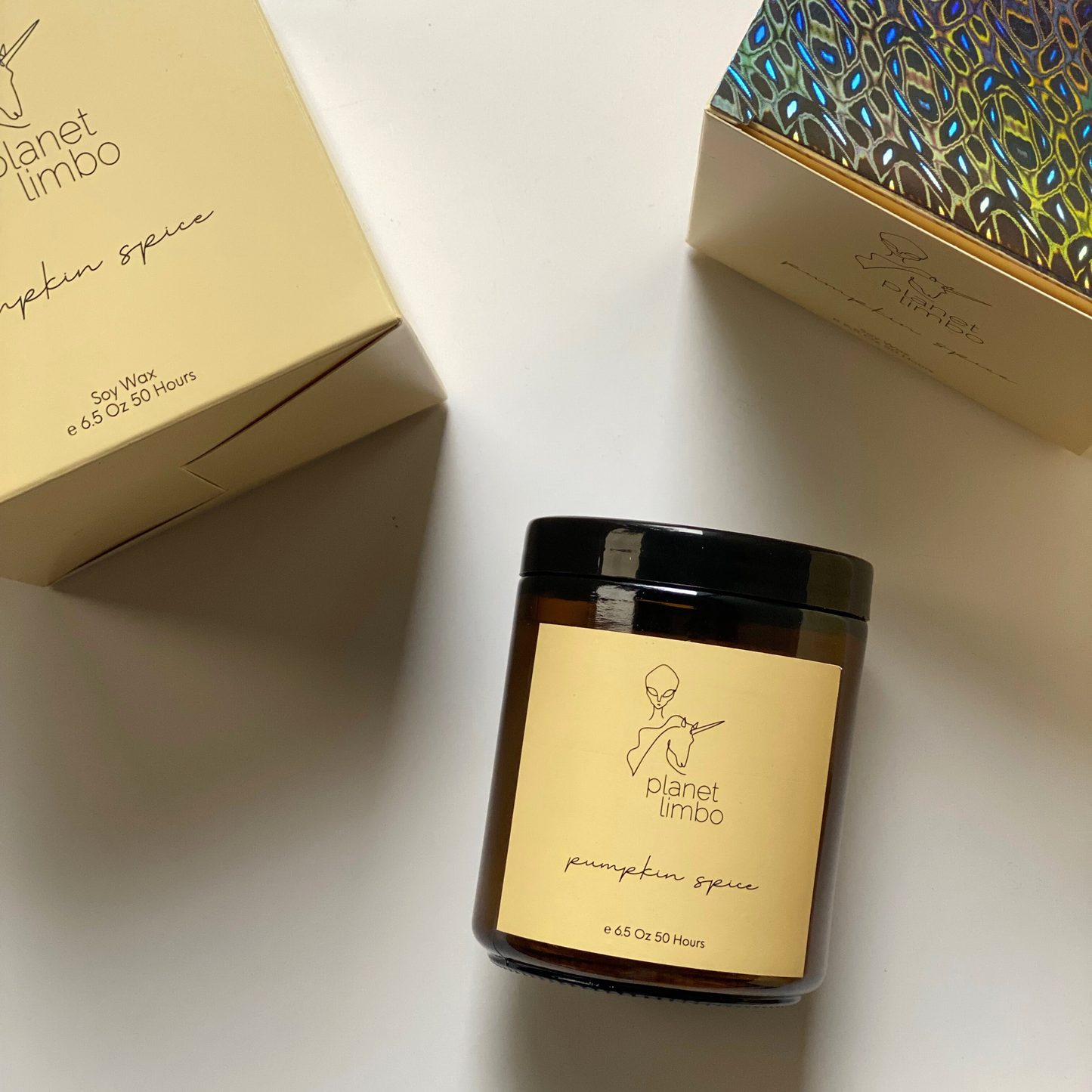 'pumpkin spice' soy candle